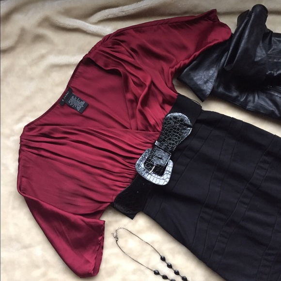 V-Neck Dress - Picture 1 of 4