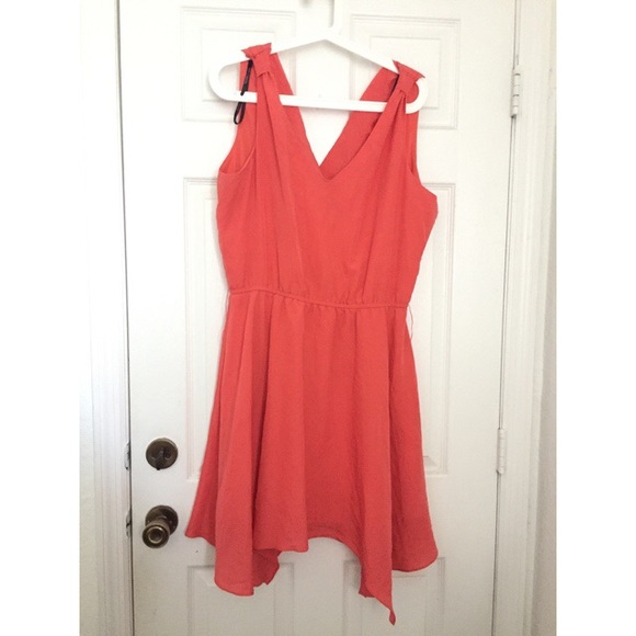 Coral Guess Gemini Dress