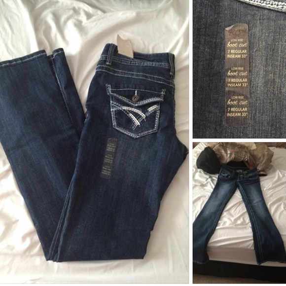 Brand new red camel jeans