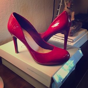 Jessica Simpson JS-Calie Ruby patent leather.