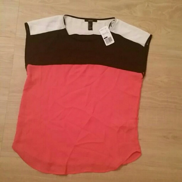 Color Block Blouse