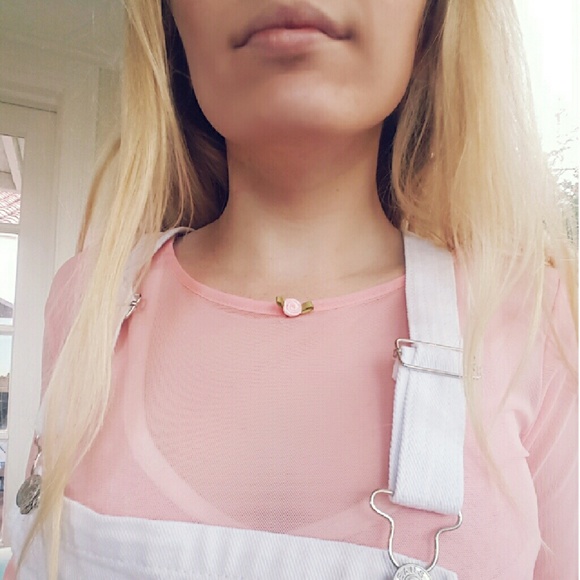 ❌ SOLD ❌ DREAMZ MESH TOP {PETAL} NWOT - Picture 3 of 3