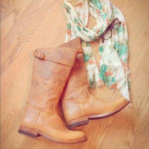 🔥 Handmade real leather tall boot sz 9 NWOT