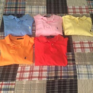 Assorted Polo Ralph Lauren polo shirts size M-L