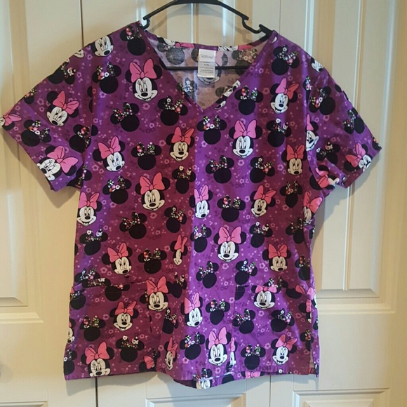 Disney Minnie Mouse scrub!