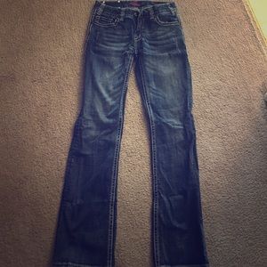 Rock and Toll Cowgirl Mid rise Jeans