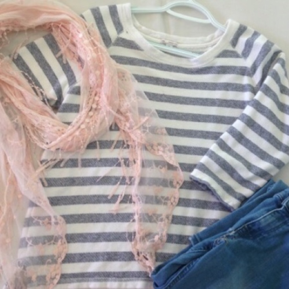 Striped Gap sweater