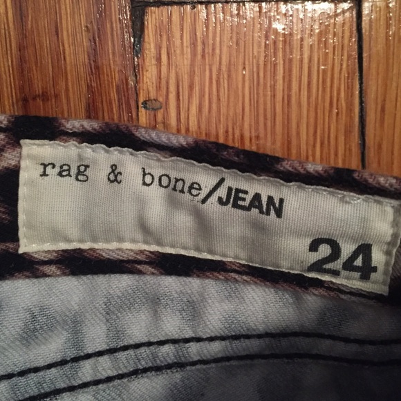 NWT Rag & Bone Boyfriend In Snow Leopard - Picture 2 of 4