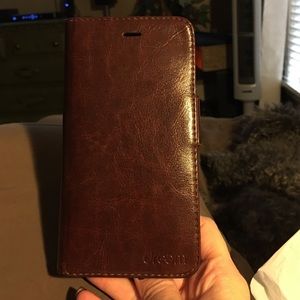 Leather iPhone 6/6s portfolio case