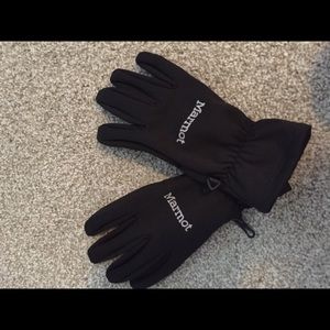 Black Marmot gloves