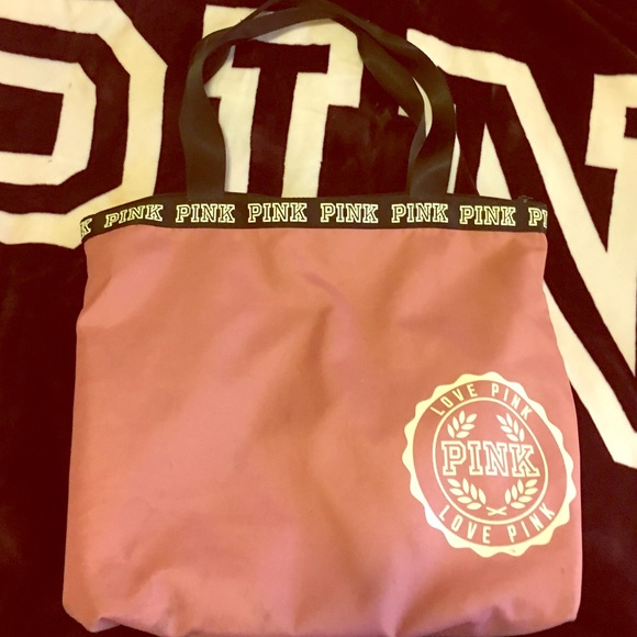 VS Pink tote bag soft begonia - Picture 1 of 1