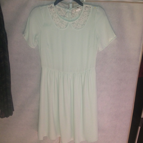 Mint Green Dress