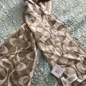 Coach scarf