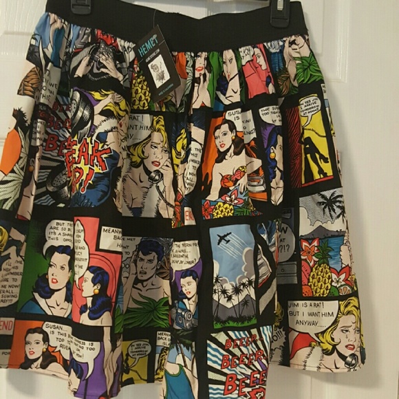helmet Dresses & Skirts - Helmet XL Comic Skirt