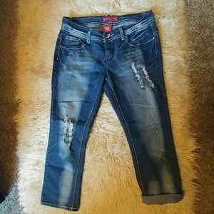 Ankle Cropped Red River Jean