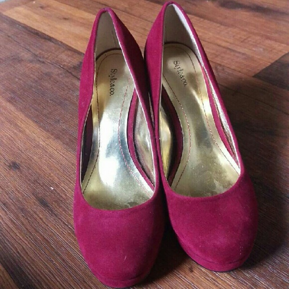 💥$5💥Dark Red Heels
