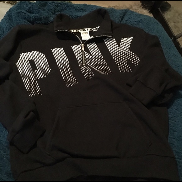 PINK black&white pullover