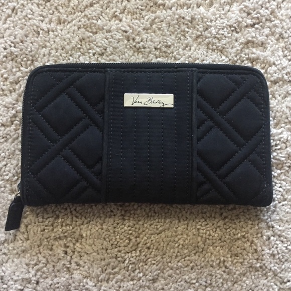 Black Vera Bradley wallet