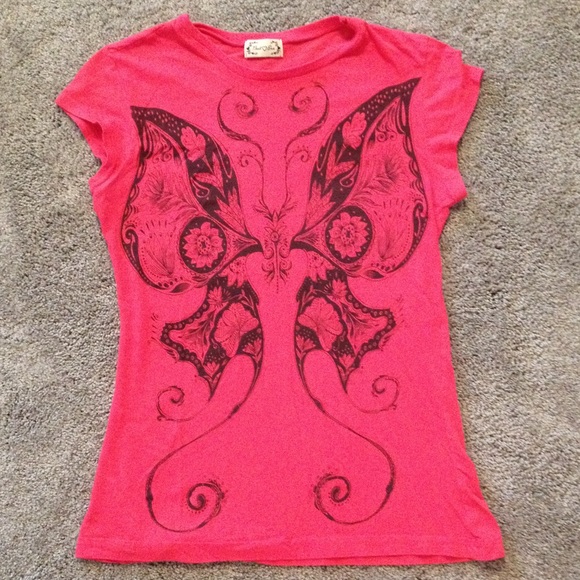 Butterfly tee shirt