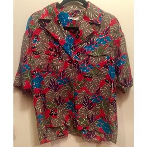 Vintage Saint Laurent Linen Blouse