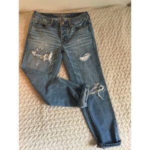 Distressed boyfriend Jeans