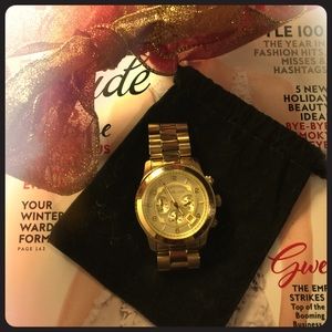 👑MK GOLD FITTED ⌚️👑