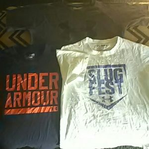 Boys Under Armour Tshirts Size M