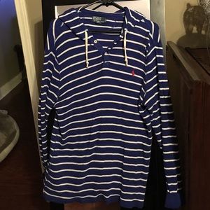 Men's Polo thermal hoodie