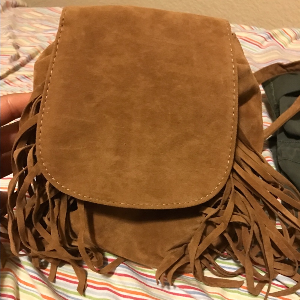 Fringe backpack