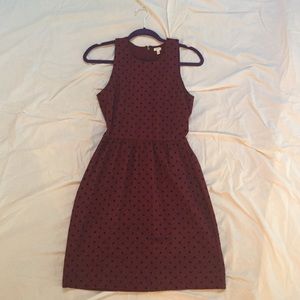 Holiday mini cocktail dress