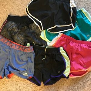 Six Pairs of Athletic Shorts for One Low Price
