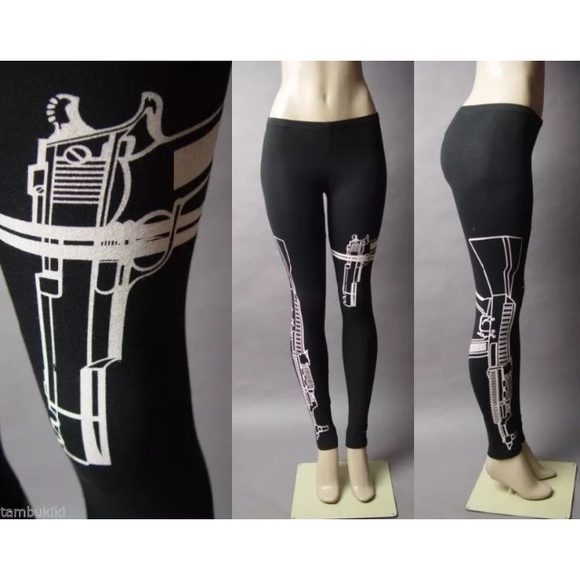 Ak47 black leggings - Picture 4 of 4