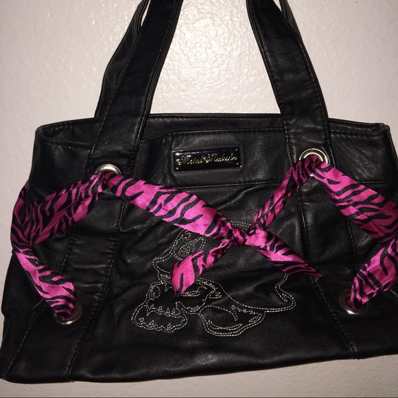 Black/Pink Metal Mulisha Bag