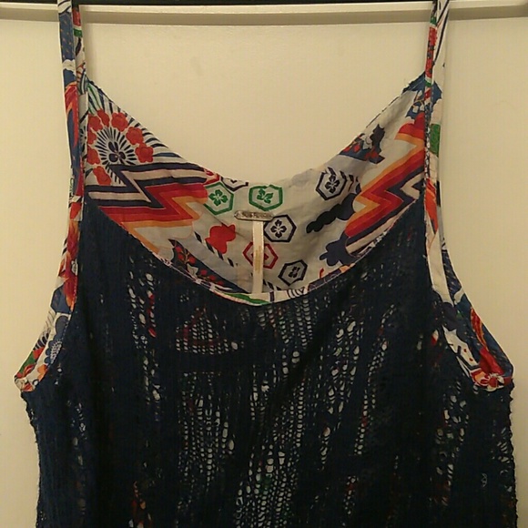 Free People Multi Color Floral Dress - Picture 3 of 4