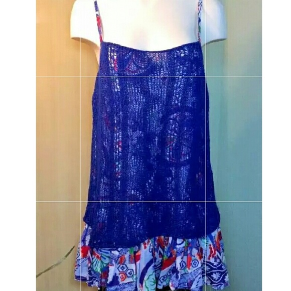 Free People Multi Color Floral Dress - Picture 1 of 4