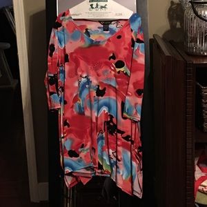 Women's multi colored tunic