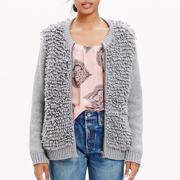 Madewell Sweaters - Madewell Fringe Loop Cardigan Sweater