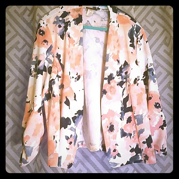 Floral Blazer