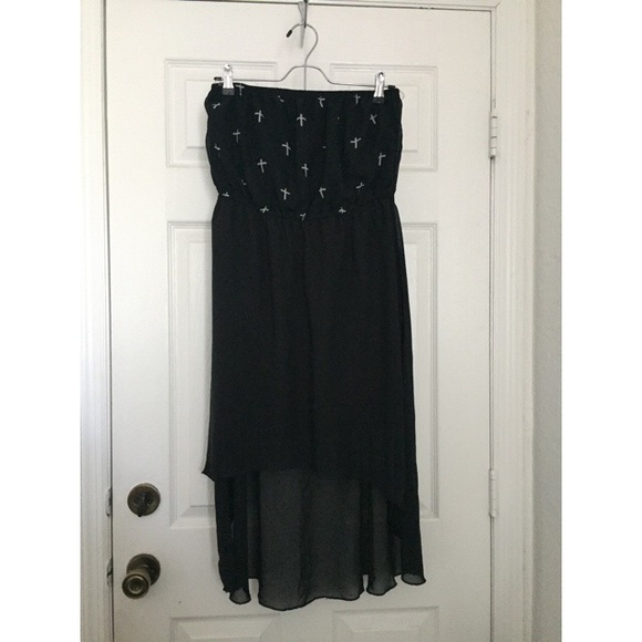 Annabelle Cross Sheer Dress