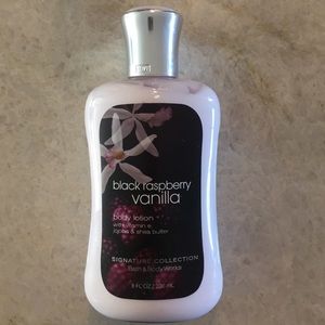 Black raspberry vanilla body lotion