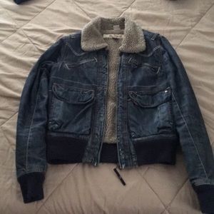 Jean coat