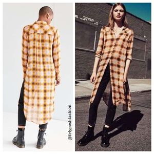 BDG Courtney Button-Down Maxi Shirt Dress