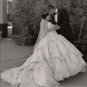 Eve of milady wedding gown #4284 size 8