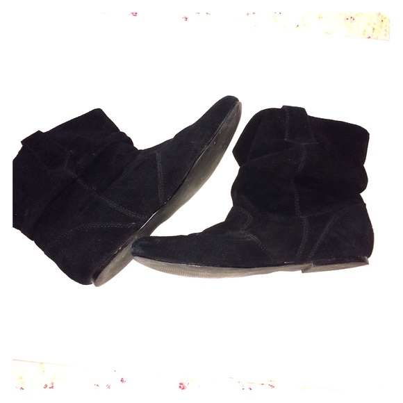 Black Suede Ankle Boots