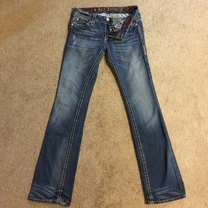 Rock Revival Boot Cut Jeans Size 28