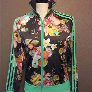 Adidas track jacket firebird xsmall