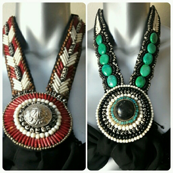 "Boho Vintage Chic" Culture Shock Necklaces NWOT - Picture 3 of 4