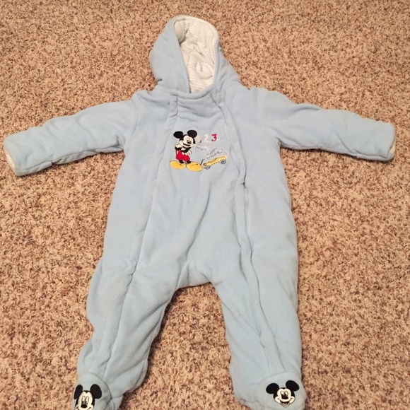 Mickey snow suit
