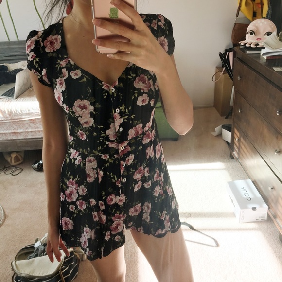 boutique // fitted romper
