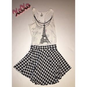 Racerback Paris tank top.